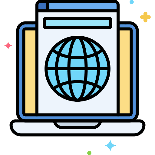 Website internet network browser icon