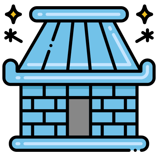 Ice buildings igloo ice icon