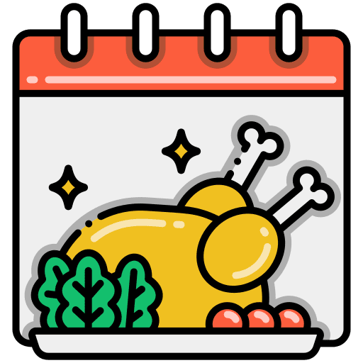 Thanksgiving festival holiday season icon