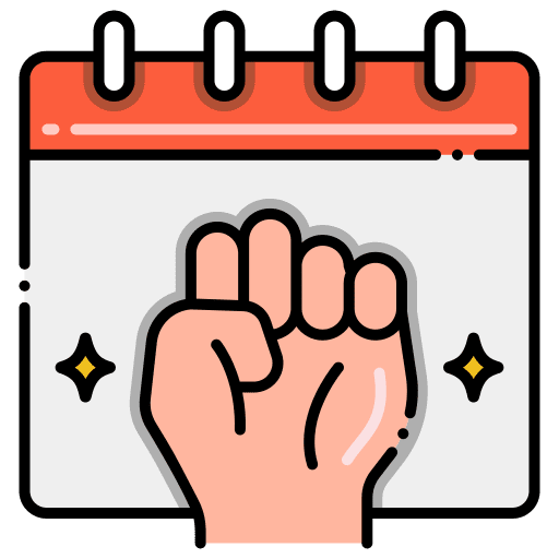 Human rights hands and gestures diversity no racism icon