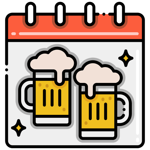 Oktoberfest oktoberfest time and date festival icon