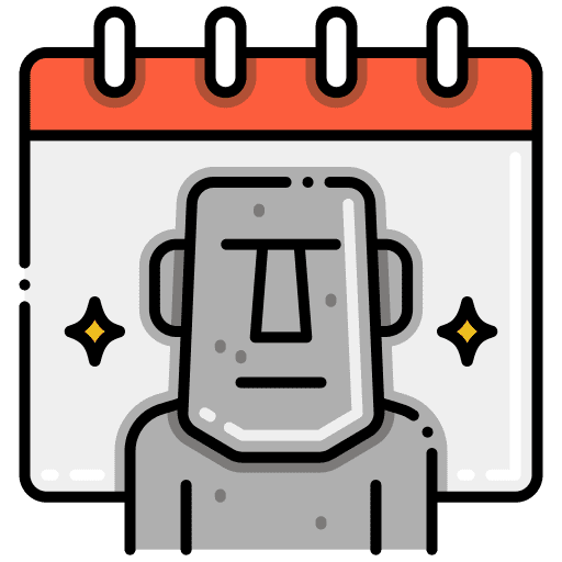 Rapa nui festival rapa nui holiday icon