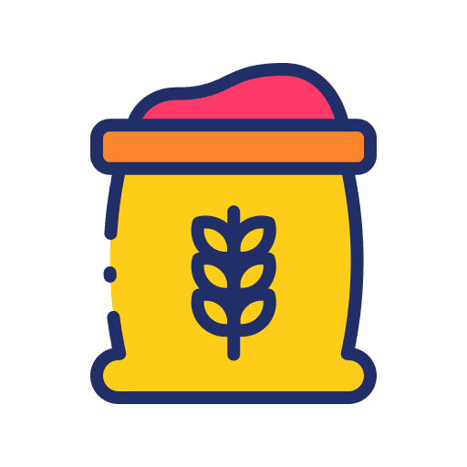 Flour cereal flour grain icon Flour cereal flour grain icon