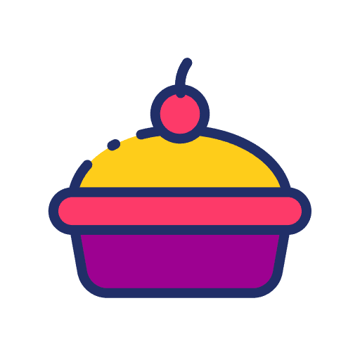 Pie bakery cupcake muffin icon Pie bakery cupcake muffin icon
