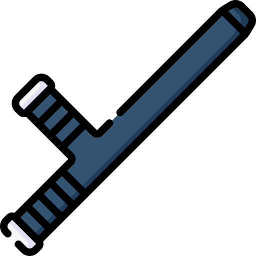 Baton security police miscellaneous icon