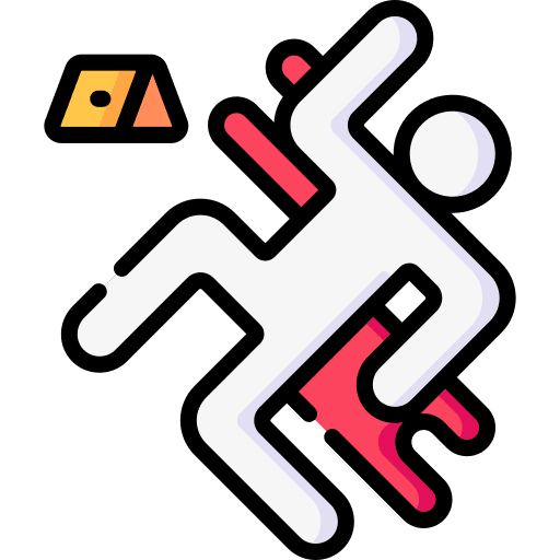 Crime scene stab weapon kill icon Crime scene stab weapon kill icon