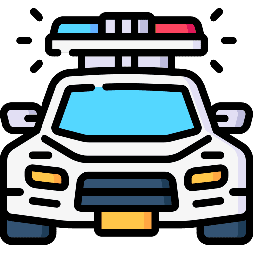Police car police car police cop icon Police car police car police cop icon