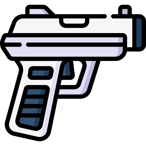 Gun pistol gun revolver icon Gun pistol gun revolver icon
