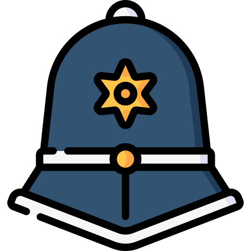 Police hat fashion police police hat icon Police hat fashion police police hat icon