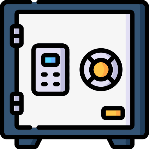 Safebox business empty safebox icon Safebox business empty safebox icon