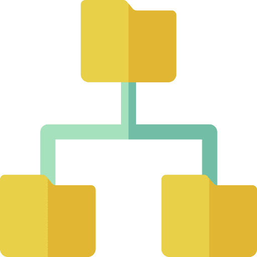 Folders archive folders folder network icon