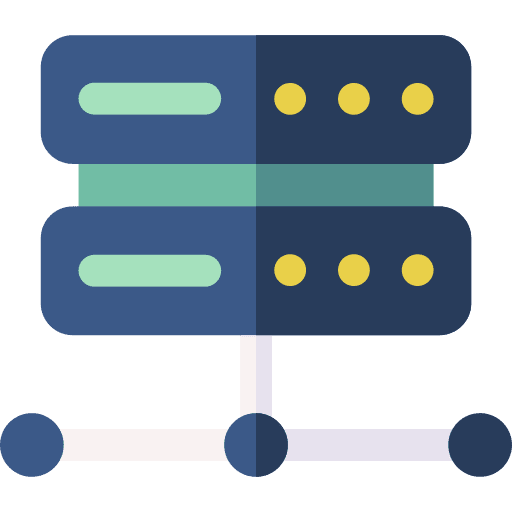 Server electronics files server icon