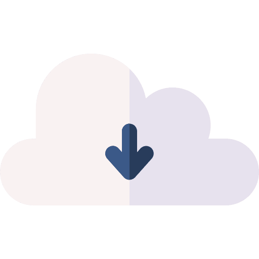 Download download cloud computing data icon