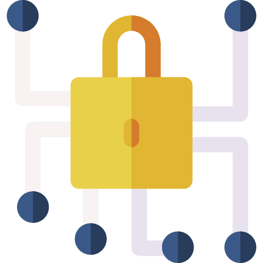 Network security information security networking icon