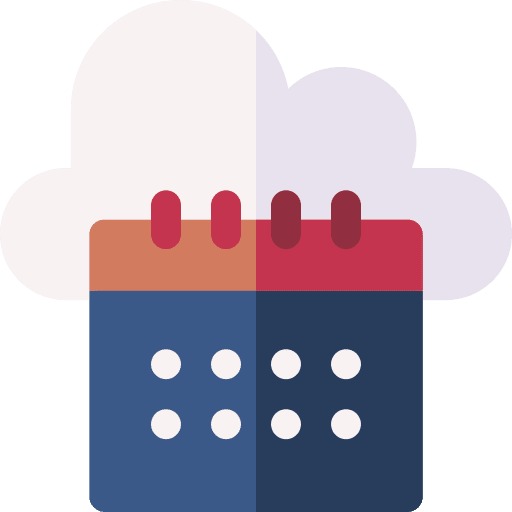Calendar calendar time and date schedule icon