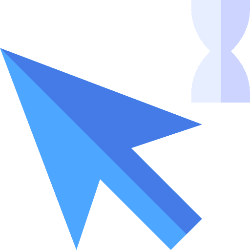 Pointer time ui loading icon Pointer time ui loading icon