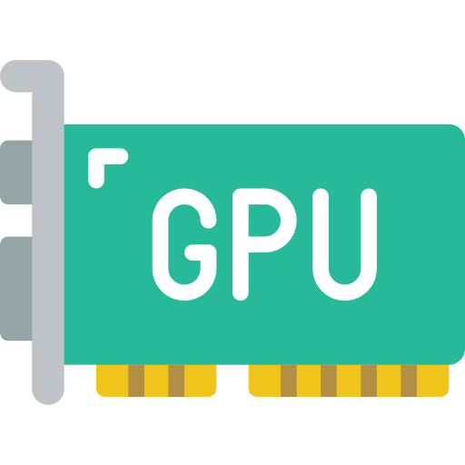 Gpu computer device peripheral icon