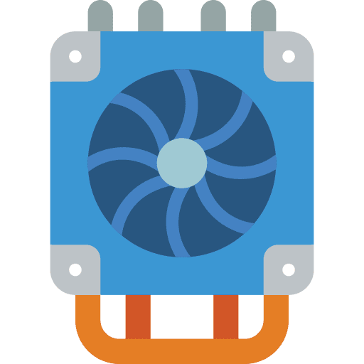 Heatsink electronics computer computer hardware icon