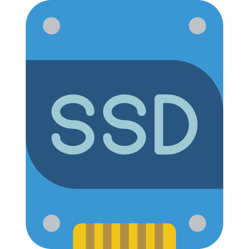 Ssd files data recovery icon