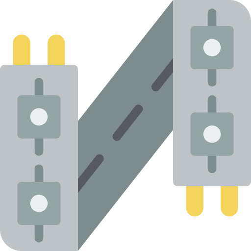 Rgb component diode semiconductor icon