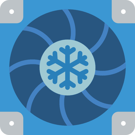 Cooling fan fan cooling cooler icon