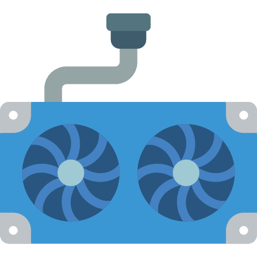 Fan fan computer vga card icon