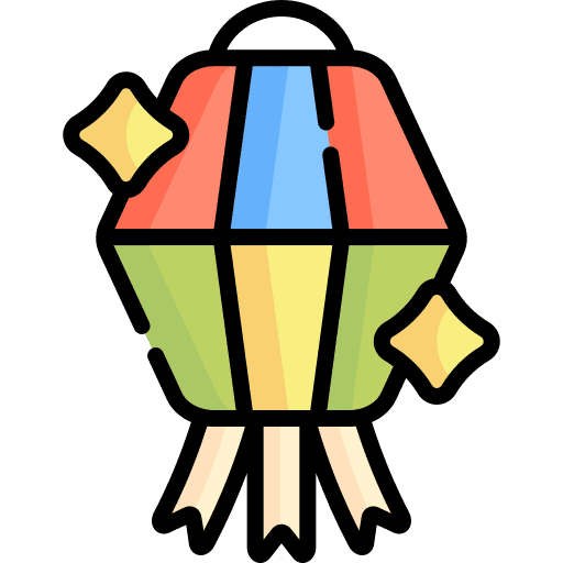 Paper lantern paper brazil flying icon