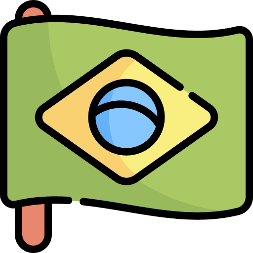 Brazil brazil nation flag icon Brazil brazil nation flag icon