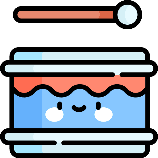 Drum drumstick music and multimedia musical instrument icon Drum drumstick music and multimedia musical instrument icon