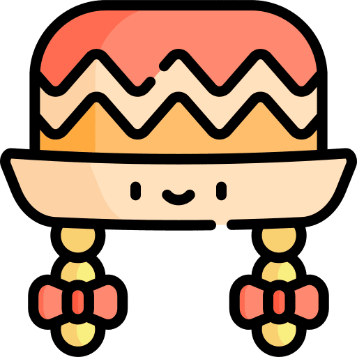 Hat braids woman cultures icon Hat braids woman cultures icon