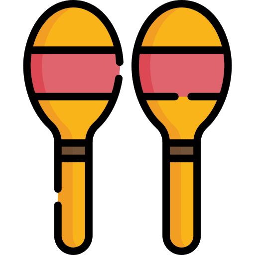 Maracas maraca orchestra music and multimedia icon Maracas maraca orchestra music and multimedia icon