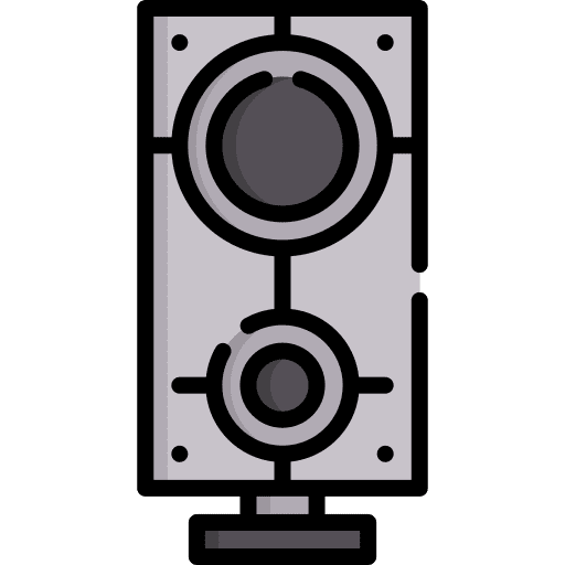 Speaker sound birthday and party birthday icon Speaker sound birthday and party birthday icon