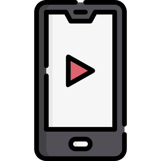 Play video player play button electronics icon Play video player play button electronics icon