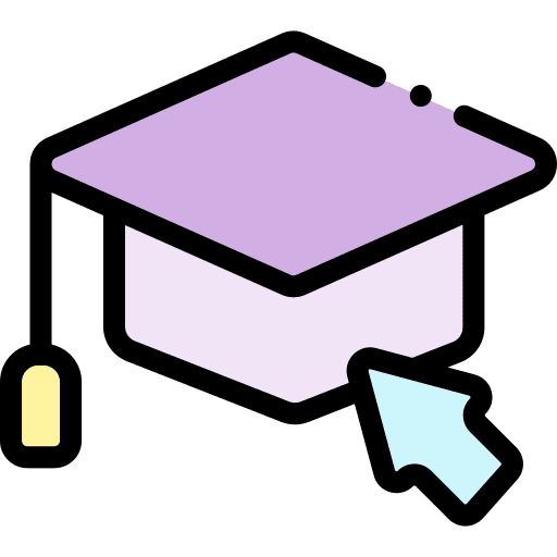 Online laptop training education icon Online laptop training education icon