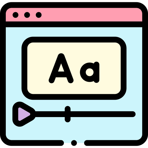 Video lesson translation video lesson education icon Video lesson translation video lesson education icon