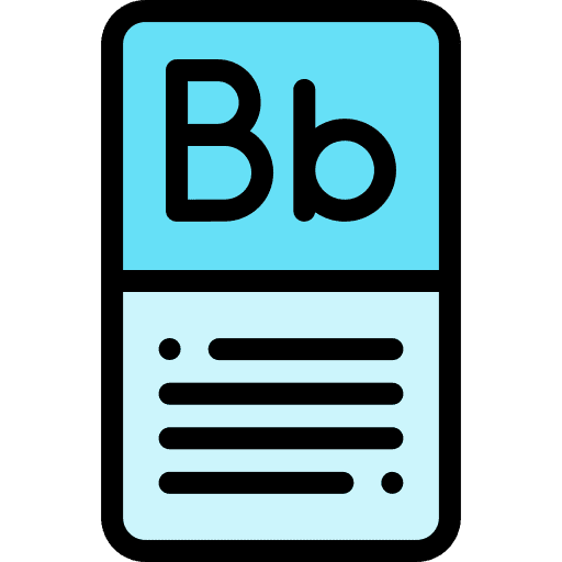 Flashcard study learning learn icon Flashcard study learning learn icon