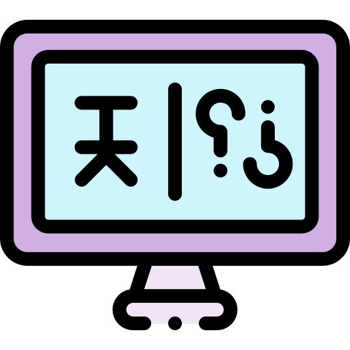 Online online online test exam icon Online online online test exam icon