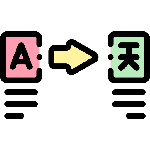 Vocabulary vocabulary translation communications icon Vocabulary vocabulary translation communications icon