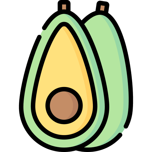 Avocado healthy food vegan diet icon Avocado healthy food vegan diet icon
