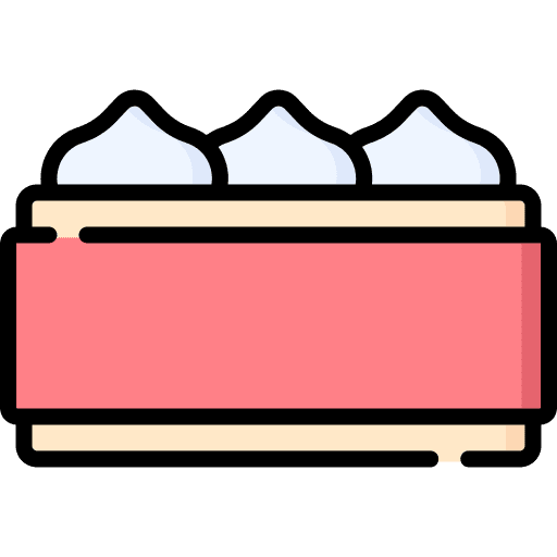 Dim sum asian food gastronomy chinese food icon Dim sum asian food gastronomy chinese food icon
