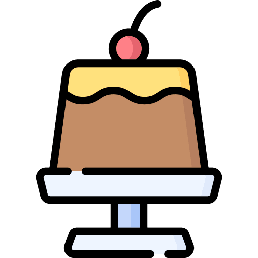 Pudding pudding food and restaurant dessert icon Pudding pudding food and restaurant dessert icon