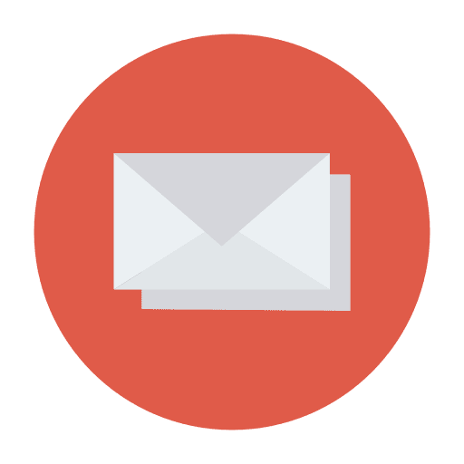 Mail envelope communications letter icon