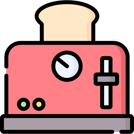 Toaster equipment bread cook icon Toaster equipment bread cook icon