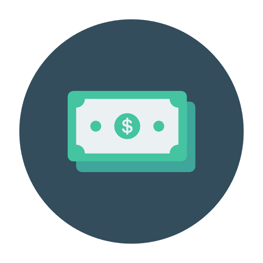 Dollar dollar money business and finance icon