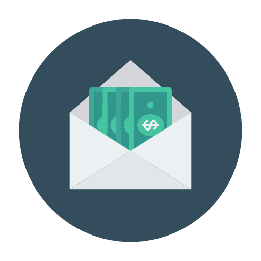 Envelope letter cash miscellaneous icon