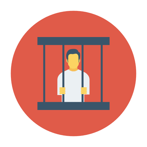Jail criminal jail jailhouse icon