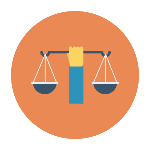 Justice scale equality justice justice scale icon
