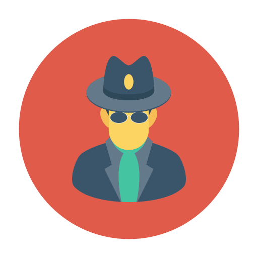 Security guard professions and jobs security icon