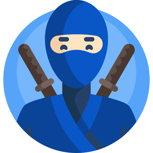Ninja avatar martial arts cultures icon