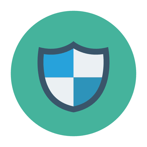 Shield weapons shield protection icon